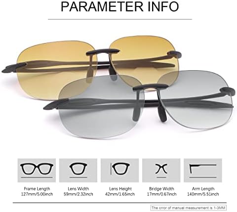 2 para bifokalnih naočala za čitanje bez okvira sa zaštitom od 9400 sunčane naočale za čitanje za muškarce i žene klasične