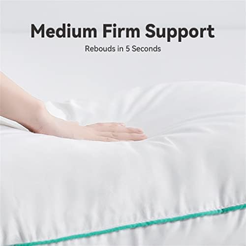 N/izvrsni zeleni rubovi kauč jastuka i bijelo perje prilagođenih koži i jastuci za spavanje