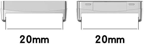 Gledajte luge/konektori/kopče kompatibilne s Fitbitom Versa 4/Sense 2, Adapter za priključak od nehrđajućeg čelika Connect