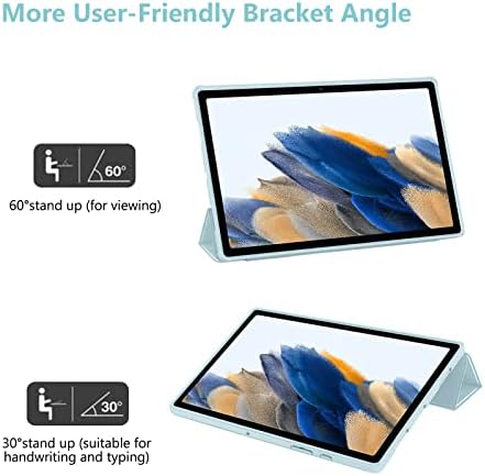 Caszone futrola za Samsung Galaxy Tab A8 10,5 inč 2022 model, ultra tanki lagani TPU trostruki poklopac stajališta s automatskim
