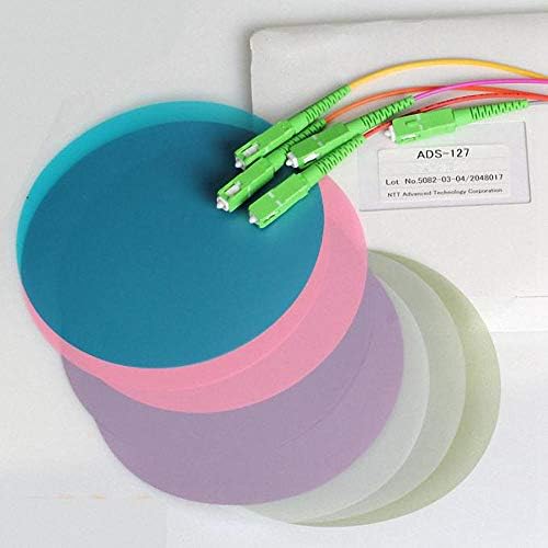 50 pakiranja papira za poliranje konektora optičkih vlakana ultra precizni fleksibilni film za poliranje brusilica list za