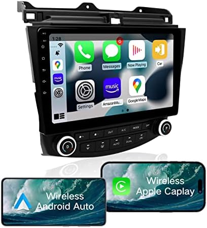 Auto stereo ViaBecs Android, ugrađeni bežični sustav za Apple CarPlay i Android Auto, ekran osjetljiv na dodir od 10,2-inčni