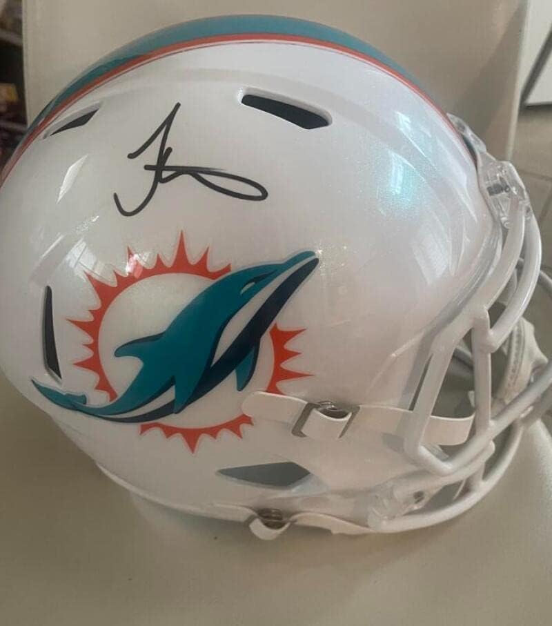Autogram full-size speed speed speed kaciga s Beckettovim autogramom-NFL kacige s Beckettovim autogramom