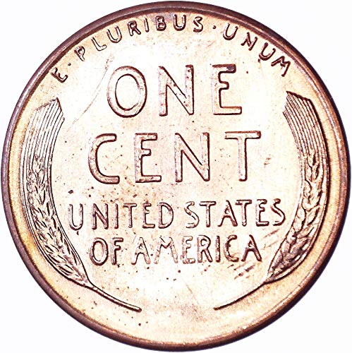 1955. S Lincoln Wheat Cent 1c o necirkuliranom