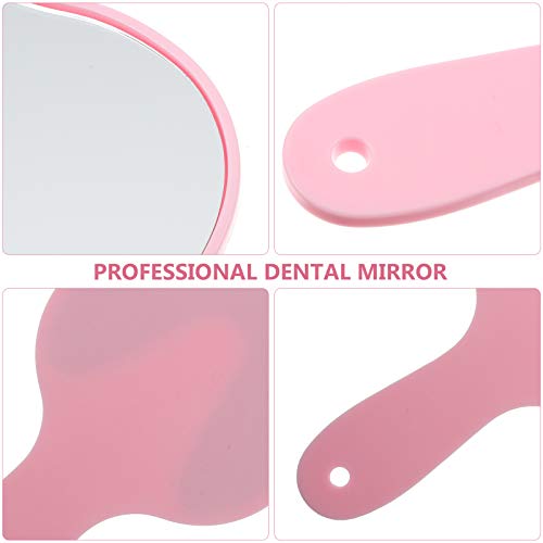 Prijenosno ručno ogledalo u obliku zuba, plastično ogledalo za šminkanje u obliku zuba, praktična ogledala za lice, stomatološka