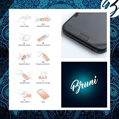 Zaštitna folija za ekran Bruni, kompatibilna sa zaštitnim filmom Garmin GPSMap 172c, kristalno čisto more zaštitni film
