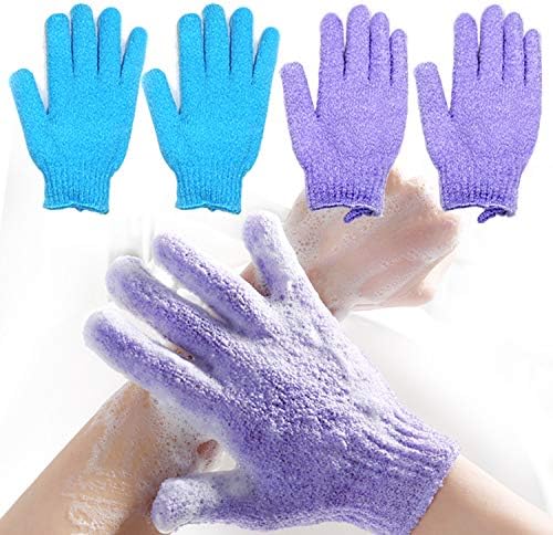 Piling loofah rukavice za rukavice za pranje karoserija za pranje ručice za masažu kože Spužva ručnik duboko čišćenje mrtve