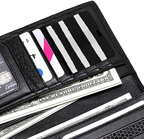 Crne boje Stripes USB pogon kreditne kartice UsB flash pogon u disku palac 32g
