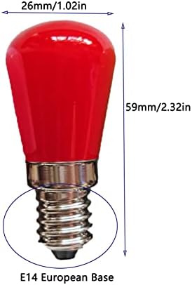 1 vat LED noćna svjetla 926 crvena LED svjetiljka 1 vat noćno svjetlo 10 vata zamjenska žarulja sa žarnom niti 914 Europska