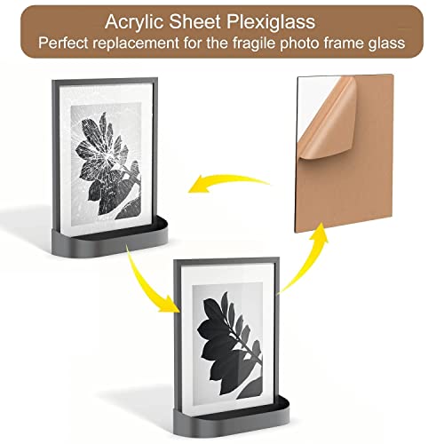 Spectro akrilni lim pleksiglass 16 x 20 debljine ploče s pravokutnikom 1/8 , lijevane staklene ploče s zaštitnim papirom