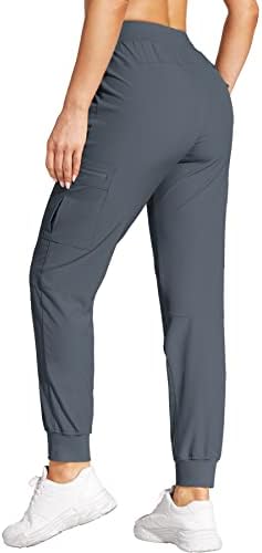 Viligo ženski teretni jogeri planinarskih hlača Lagane brze ženske hlače otporne na suhu vodu s džepovima s patentnim zatvaračem