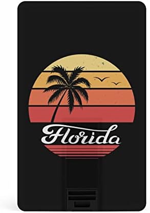 Florida Palm Sunset kreditna kartica USB Flash pokreće personalizirani memorijski štap Ključni korporativni pokloni i promotivni