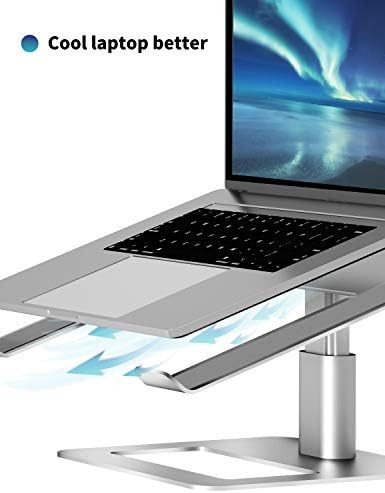 Zvučno podesivo postolje za prijenosno računalo za stol, stalak za računalo, ergonomski držač za prijenosno računalo kompatibilan