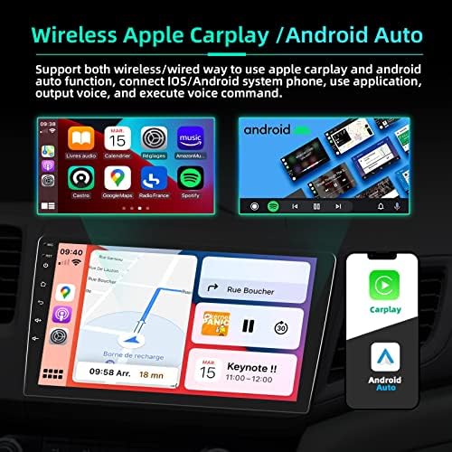 [2+ 32G] za Honda CRV 2012- Auto стереомагнитола s dvostrukim Din Android 11 s bežičnim Apple CarPlay Android Auto, 9-inčni