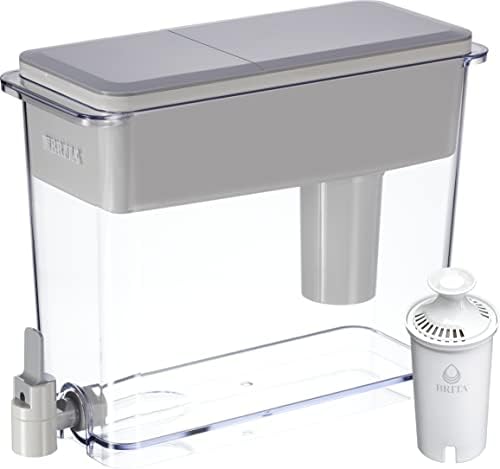 Brita XL dozator za filtriranje vode za slavinu i pitku vodu s 1 elitnim filterom, smanjuje 99% olova, traje 6 mjeseci, kapacitet